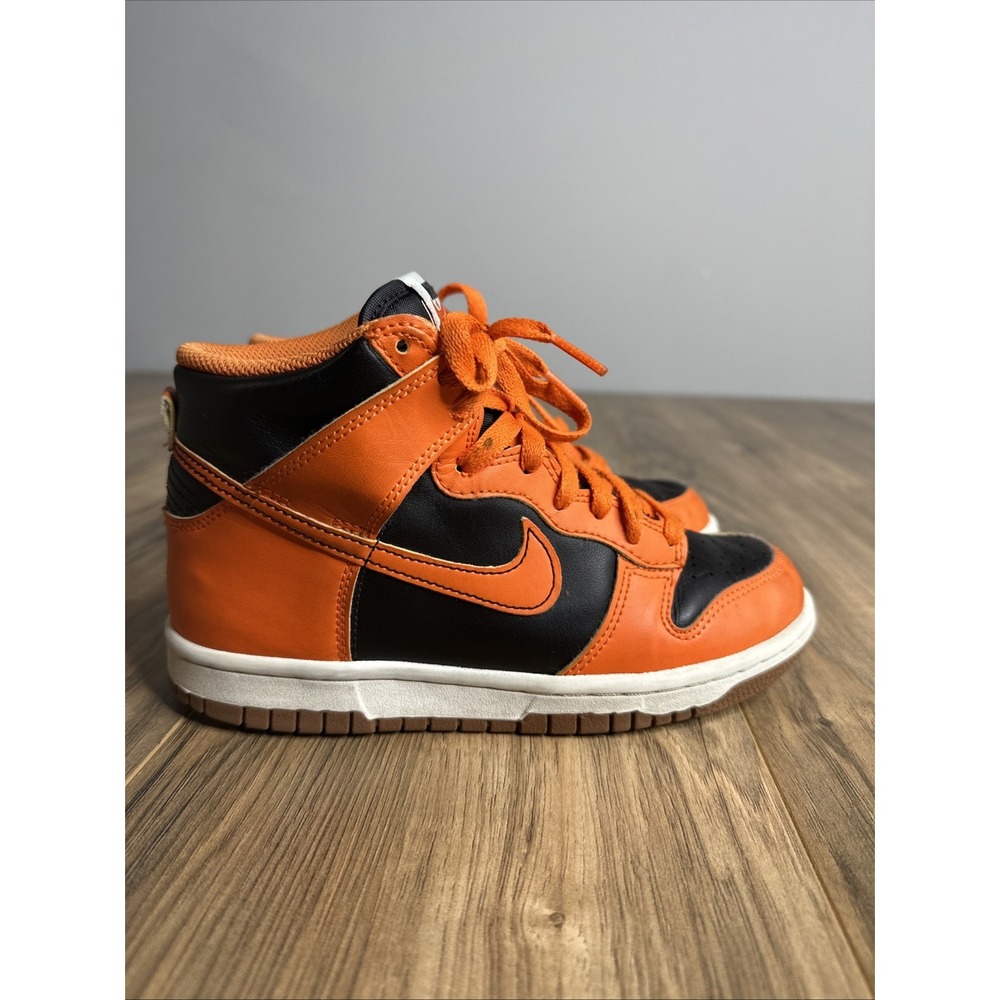 Nike Kids Dunk High GS 'Halloween Pumpkin' Size 4Y DB2179 004